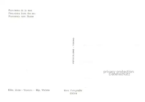 AK / Ansichtskarte Chioggia_IT Panorama dal mare 