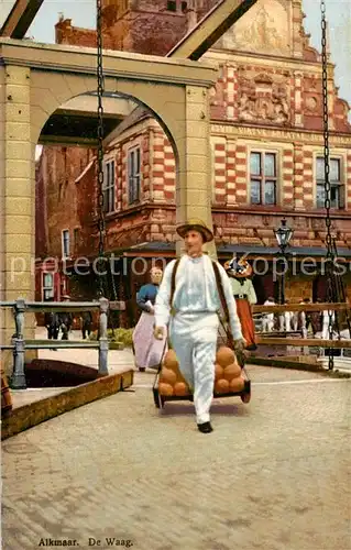 AK / Ansichtskarte Alkmaar_NL De Waag 