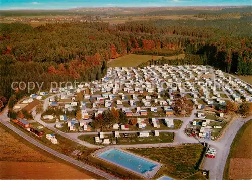 AK / Ansichtskarte Liebelsberg_Neubulach Fliegeraufnahme Camping Erbenfeld 