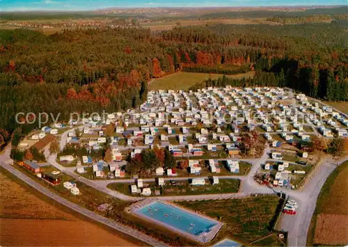 AK / Ansichtskarte Liebelsberg_Neubulach Fliegeraufnahme Camping Erbenwald 