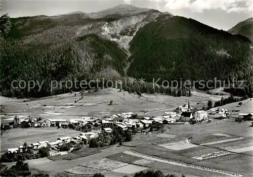 AK / Ansichtskarte Sta_Maria_Muensterthal Fliegeraufnahme Gesamtansicht geg. Umbrail Sta_Maria_Muensterthal