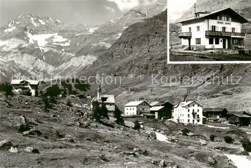 AK / Ansichtskarte Pfelders_Plan_Trentino Alto Adige_IT Pension Gasthaus Enzian Aussenansicht 