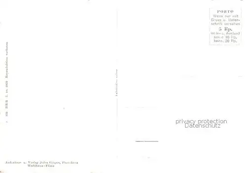 AK / Ansichtskarte Disentis_GR Gesamtansicht m. Kirche Disentis GR