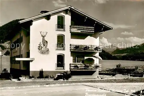 AK / Ansichtskarte Hittisau_Vorarlberg Pension Hubertus Aussenansicht Hittisau Vorarlberg