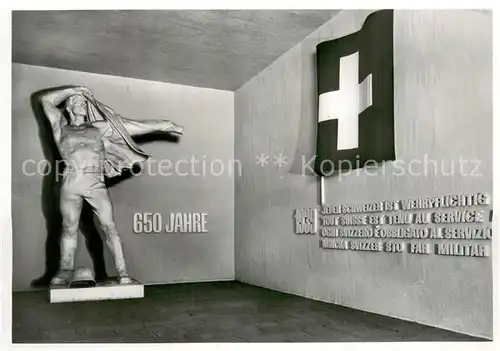 AK / Ansichtskarte Exposition_Zuerich_ZH Wehrpflichtig 