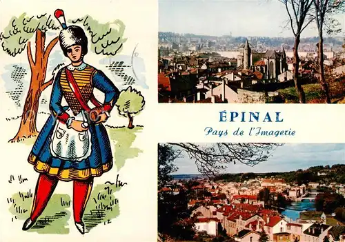 AK / Ansichtskarte Epinal_88_Vosges Vue panoramique Pays de l Imagerie 