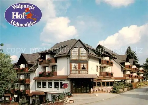 AK / Ansichtskarte Hahnenklee Bockswiese_Harz Walpurgishof Hotel Restaurant Hahnenklee Bockswiese