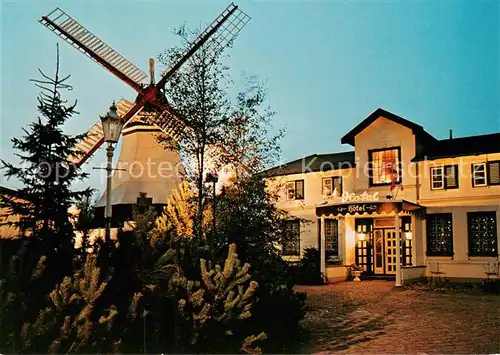 AK / Ansichtskarte Westerdeichstrich Hotel Restaurant Der Muehlenhof Windmuehle Westerdeichstrich