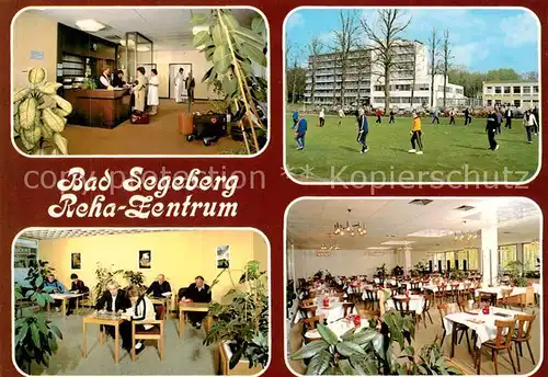 AK / Ansichtskarte Bad_Segeberg Reha Zentrum Bad_Segeberg