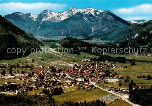 AK / Ansichtskarte Unterwoessen Panorama mit Geigelsteingruppe Unterwoessen