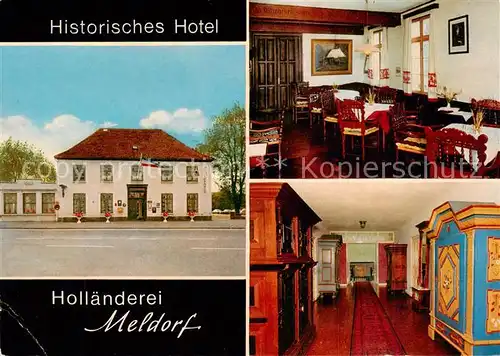 AK / Ansichtskarte Meldorf Historisches Hotel Hollaenderei Meldorf