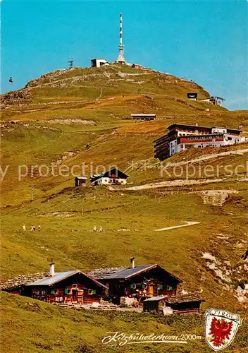 AK / Ansichtskarte Kitzbuehel_Tirol_AT Alpenhaus am Kitzbueheler Horn Sender Kitzbueheler Alpen 