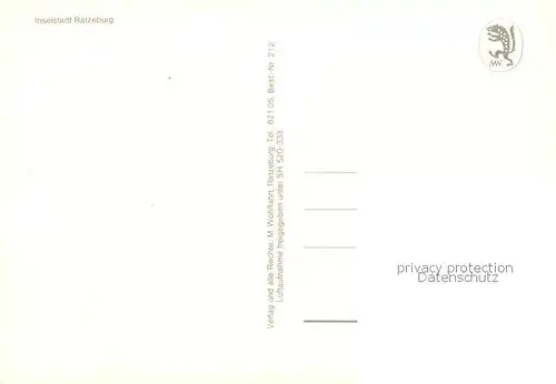 AK / Ansichtskarte Ratzeburg Inselstadt Naturpark Lauenburgische Seen Ratzeburg