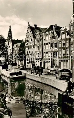 AK / Ansichtskarte Amsterdam__NL Voorburgwal 