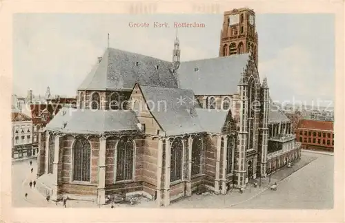 AK / Ansichtskarte Rotterdam Groote Kerk Rotterdam