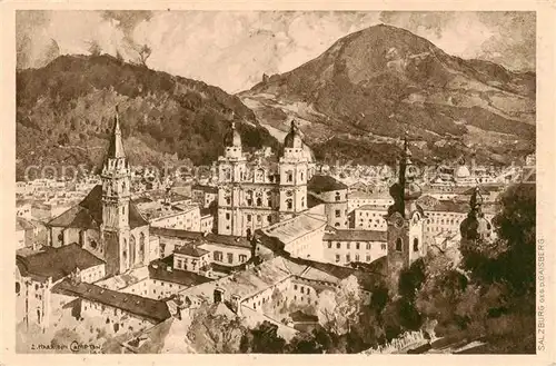 AK / Ansichtskarte Salzburg__AT Geisberg Festung 
