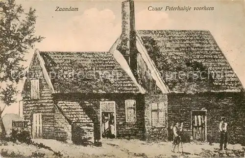 AK / Ansichtskarte Zaandam_NL Czaar Peterhuisje voorheen 