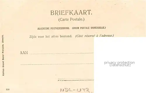 AK / Ansichtskarte Utrecht_NL Domplein Rijks Universiteit 