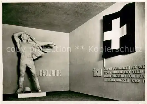 AK / Ansichtskarte Exposition_Zuerich_ZH Wehrwill Hoehenstrasse  