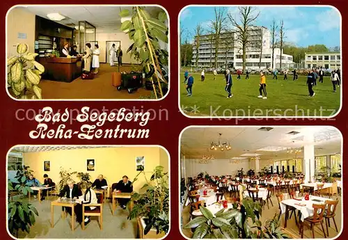 AK / Ansichtskarte Bad_Segeberg Reha Zentrum Bad_Segeberg