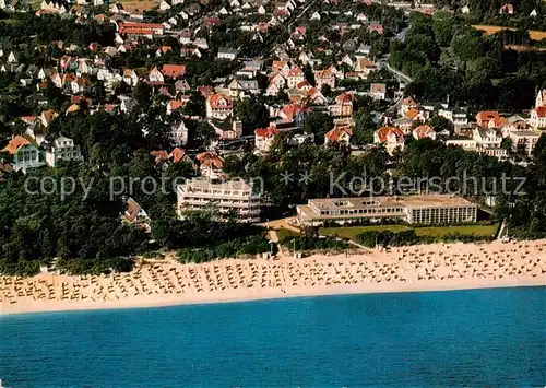 AK / Ansichtskarte Timmendorfer_Strand Ostseeheilbad Strand Hotels Timmendorfer_Strand