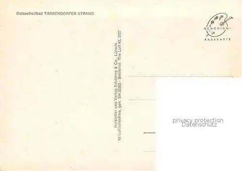 AK / Ansichtskarte Timmendorfer_Strand Ostseeheilbad Strand Hotels Timmendorfer_Strand
