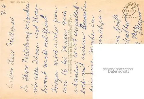 AK / Ansichtskarte Ploen_See Seenlandschaft Holsteinische Schweiz Ploen_See