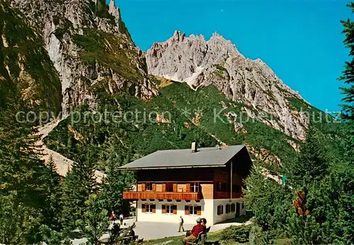 AK / Ansichtskarte Innichen_Suedtirol Drei Schusterhuette Drei Zinnen Innerfeldtal Dolomiten Innichen Suedtirol