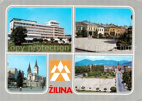 AK / Ansichtskarte Zilina_Sillein_Silein_SK Stadtansichten 