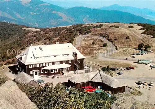 AK / Ansichtskarte Grand Ballon_Elsass_Vosges Berghotel Vogesen 