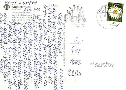 AK / Ansichtskarte Bad_Neuenahr Ahrweiler Wohnstift Augustinum Brunnen Parkanlagen Bad_Neuenahr Ahrweiler