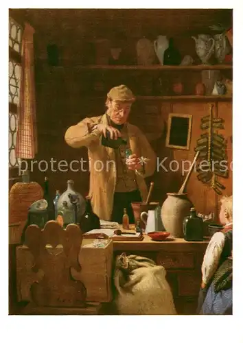 AK / Ansichtskarte Anker_Albert Der Dorfapotheker 