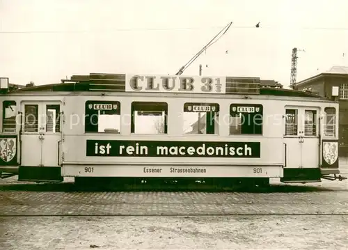 AK / Ansichtskarte Strassenbahn Triebwagen 901 der Serie 901 920 Bj. 1927  