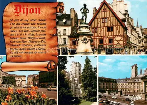 AK / Ansichtskarte Chronik AK Dijon 