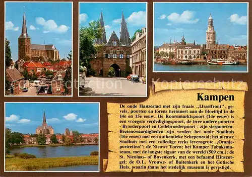 AK / Ansichtskarte Chronik AK Kampen 
