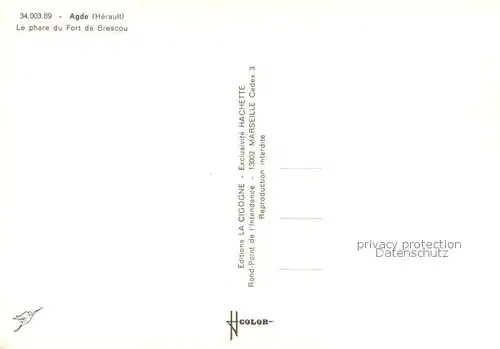 AK / Ansichtskarte Leuchtturm Agde Leuchtturm