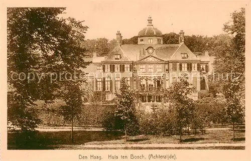 AK / Ansichtskarte Den_Haag_La_Haye_NL Huis ten Bosch 