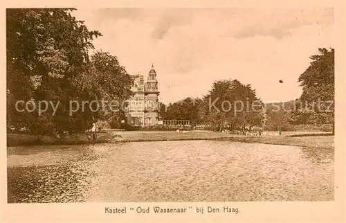 AK / Ansichtskarte Den_Haag_La_Haye_NL Kasteel Oud Wassenaar Schloss 