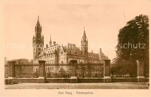 AK / Ansichtskarte Den_Haag_La_Haye_NL Vredespaleis Friedenspalast 