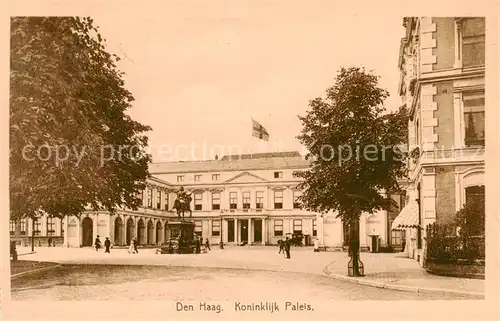 AK / Ansichtskarte Den_Haag_La_Haye_NL Koninklijk Paleis 
