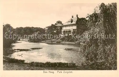 AK / Ansichtskarte Den_Haag_La_Haye_NL Park Zorgvliet 