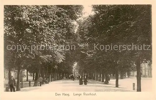 AK / Ansichtskarte Den_Haag_La_Haye_NL Lange Voorhout 