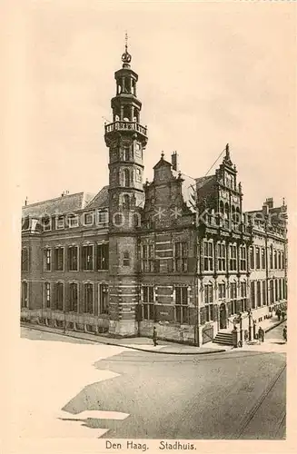 AK / Ansichtskarte Den_Haag_La_Haye_NL Stadhuis 
