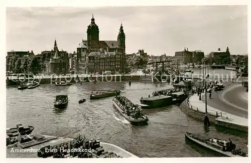 AK / Ansichtskarte Amsterdam__NL Prins Hendrikkade 