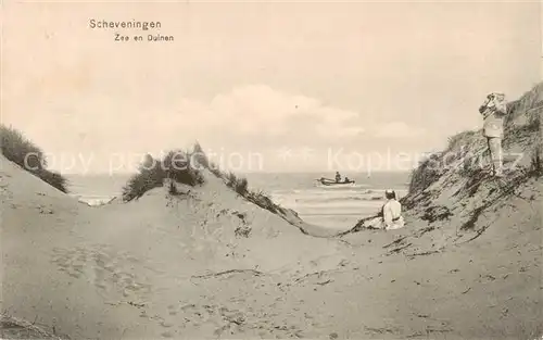 AK / Ansichtskarte Scheveningen_NL Zee en Duinen 