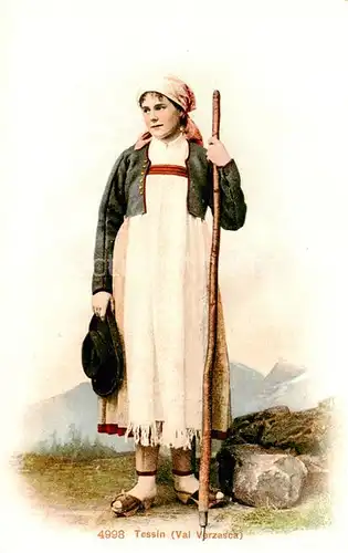 AK / Ansichtskarte Val_Verzasca Tessinerin 