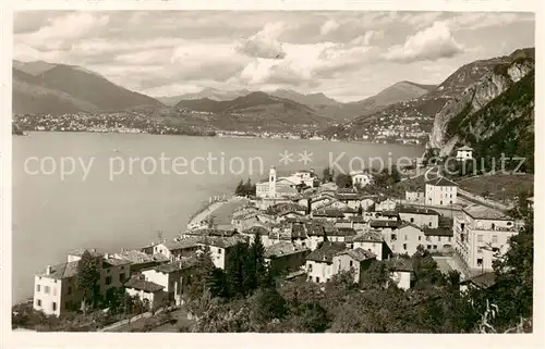 AK / Ansichtskarte Campione_d_Italia Gesamtansicht m. See Panorama Campione_d_Italia