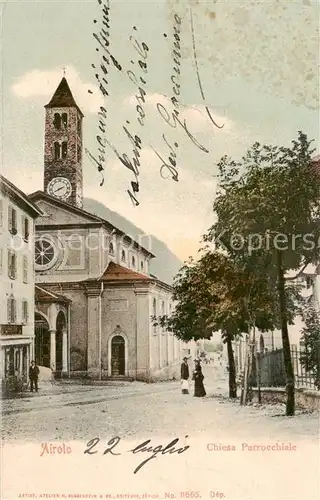 AK / Ansichtskarte Airolo_TI Chiesa Parrocchiale 