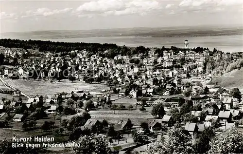 AK / Ansichtskarte Heiden_AR Panorama m. Friedrichshafen Heiden_AR