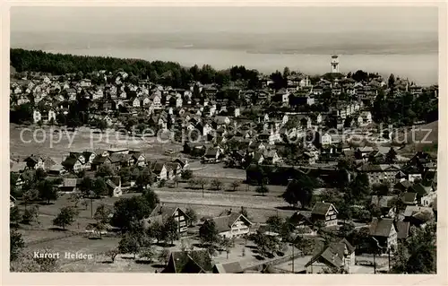 AK / Ansichtskarte Heiden_AR Fliegeraufnahme Gesamtansicht m. See Heiden_AR